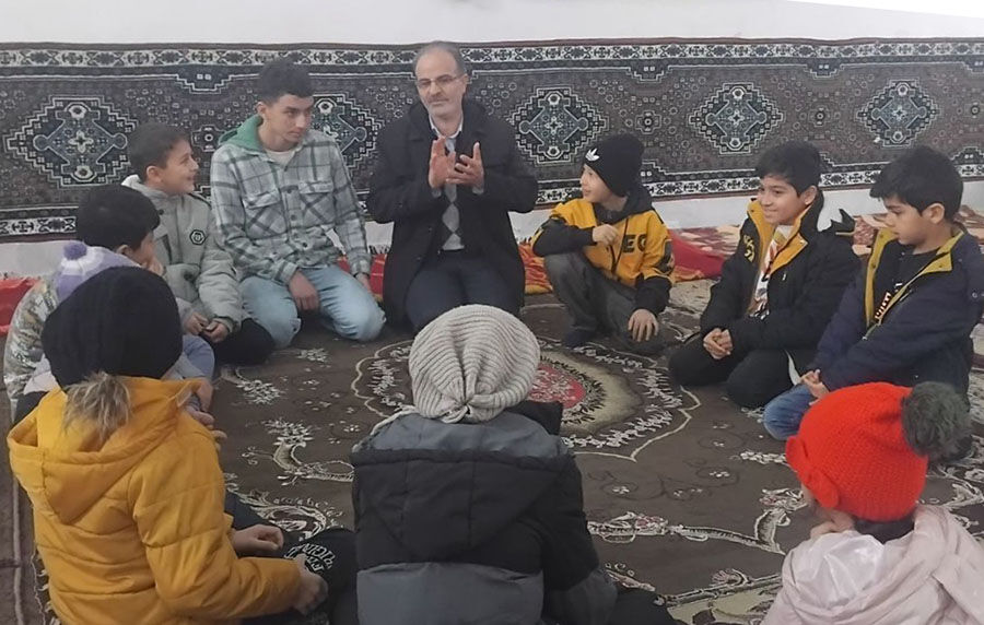 1276026 نخستین قرار رمضانی اعضای کانون جعفرآباد در استقبال از ماه رحمت الهی