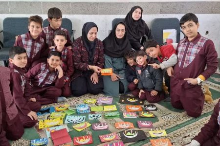 برگزاری کارگاه کارت پستال سازی در دامغان
