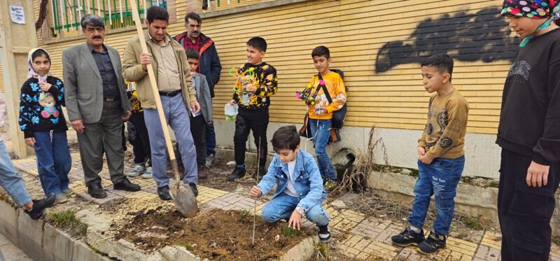 ویژه برنامه‌های مراکز فرهنگی کانون پرورش فکری کهگیلویه و بویراحمد در روز درختکاری