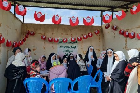 غرفه فرهنگی مرکز سرپل‌ذهاب در یادواره شهدای ۱۶ اسفند پادگان ابوذر