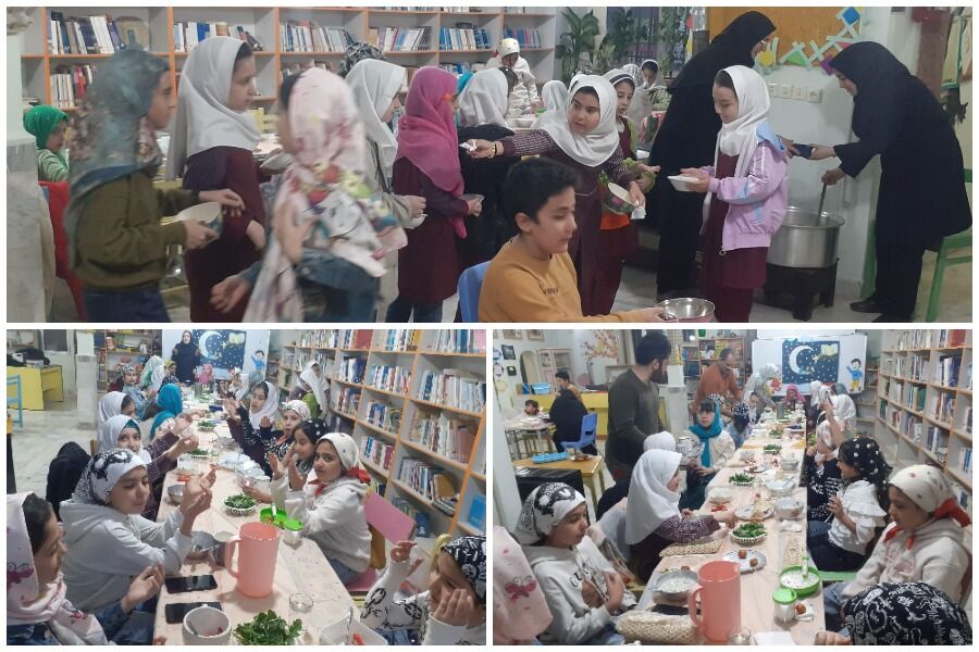 1279463-1 ضیافت افطاری در مرکز شماره دو کانون کوثر/ روزهاولیها مهمان سفره رمضان شدند