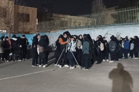 حضور خانه نجوم کانون پرورش فکری قزوین در مدارس استان