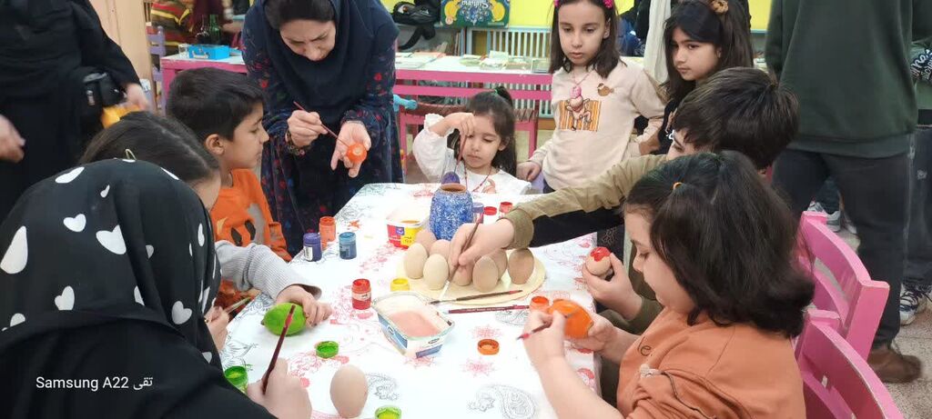 اعضای کانون پرورش فکری استان به  اسقبال بهار رفتند