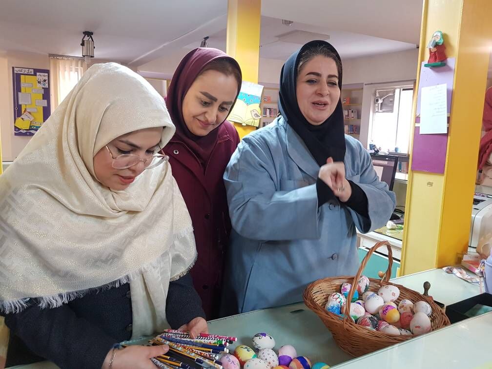 1280825 تخممرغهای رنگی در مرکز ۲۴ به استقبال بهار رفتند