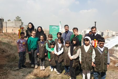 مرکز فرهنگی شماره ۷ مشهد به پویش کاشت یک میلیارد نهال پیوست