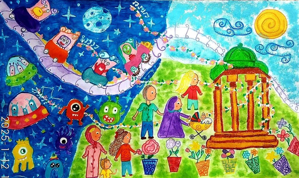 مهرانا جعفری، نماینده ایران در مسابقه بین‌المللی نقاشی اتحادیه شهرهای تاریخی جهان