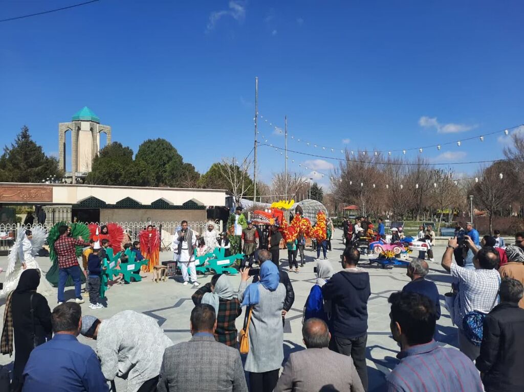 اجرای برنامه همدان‌شناسی با بچه‌مچه‌های کانون همدان