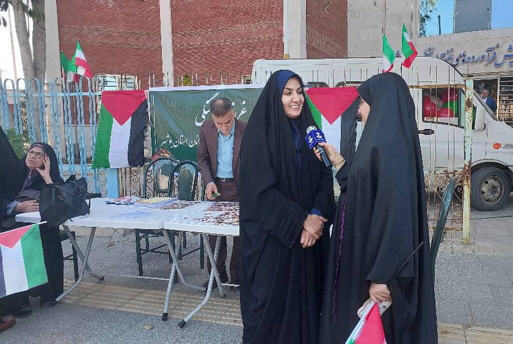 1283484-2 ایستگاهی برای حمایت از مردم مظلوم فلسطین