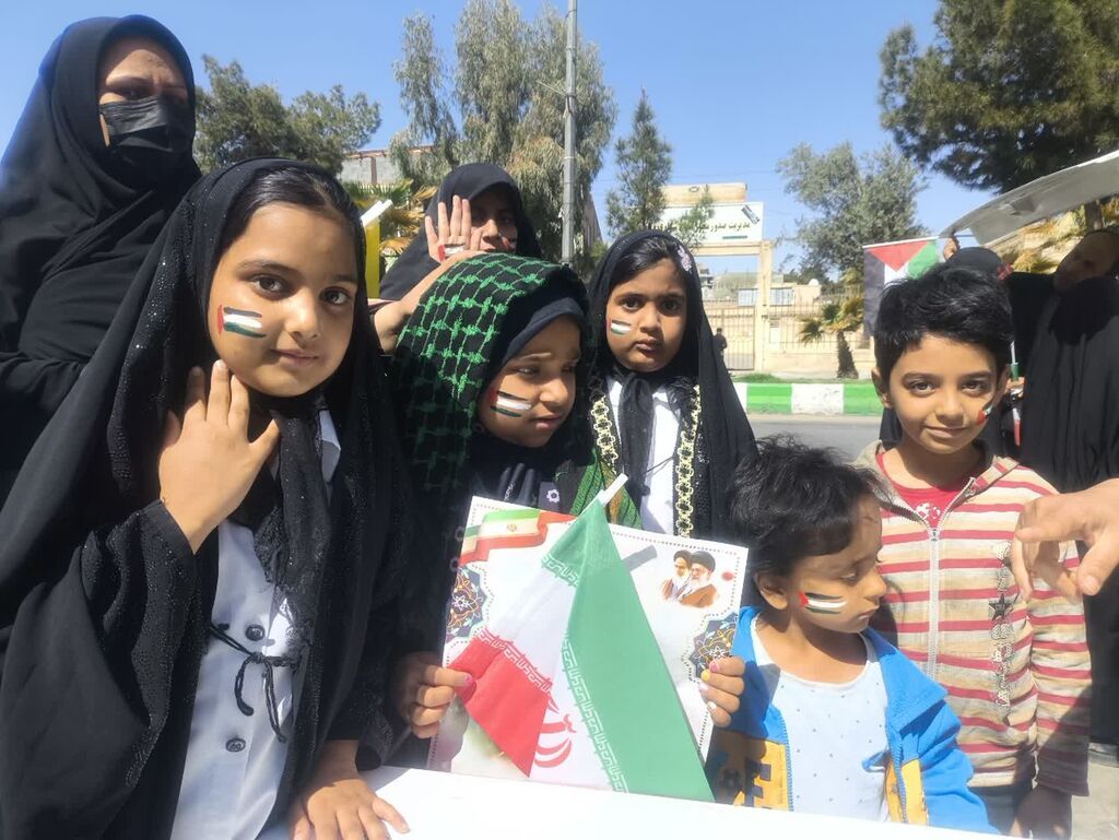 1284114-2 کانون پرورش فکری سیستان و بلوچستان در روز جهانی قدس