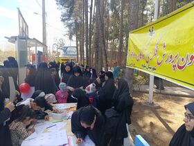 مدیرکل وکارکنان کانون پرورش فکری استان مرکزی در راهپیمایی روز جهانی قدس