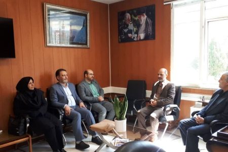 دیدار مدیرکل کانون پرورش فکری استان مرکزی با فرماندار شهرستان اراک