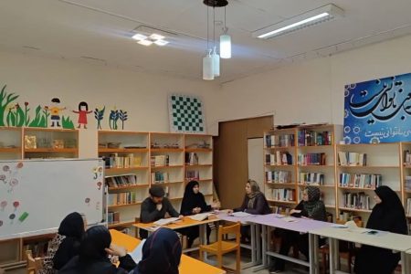 جلسات کتابخوانی خانواده‌ها در مرکز شماره ۱ کانون تبریز