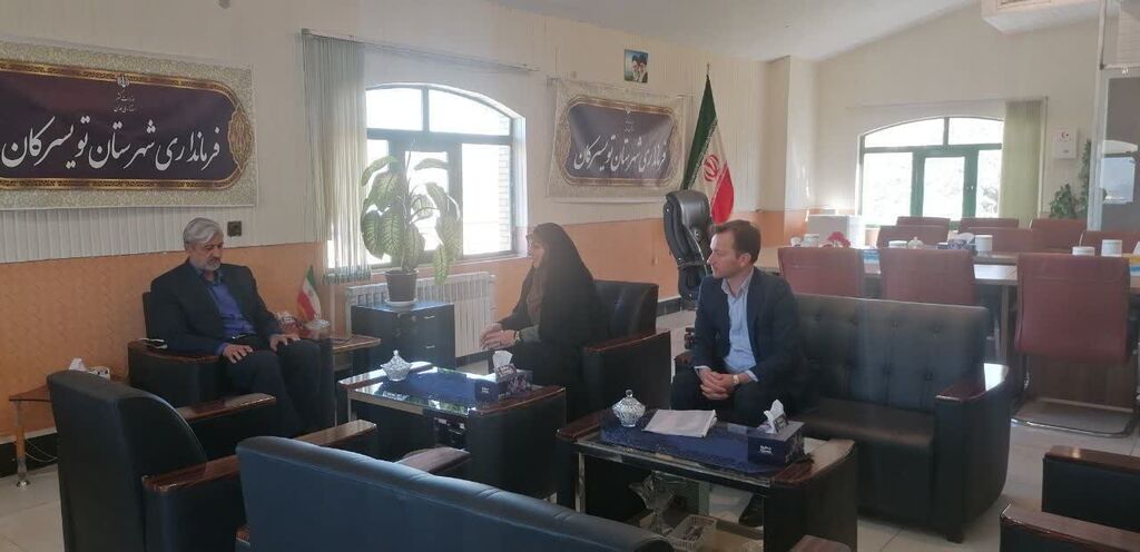 دیدار مدیرکل کانون پرورش فکری استان همدان با فرمانداران