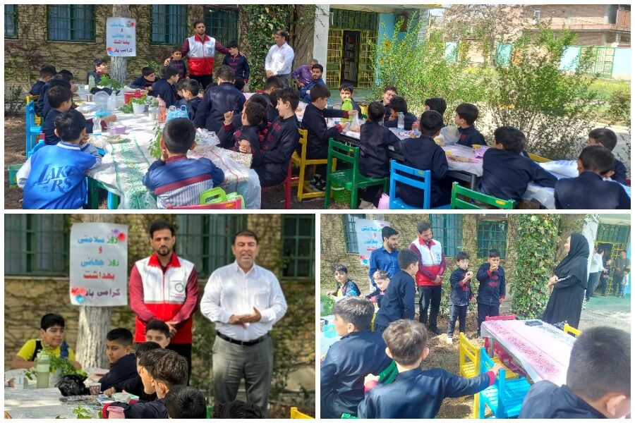 1285241 بهداشت، تغذیه و سلامت روان محور برنامه روز جهانی بهداشت در مرکز شماره یک کانون پارسآباد