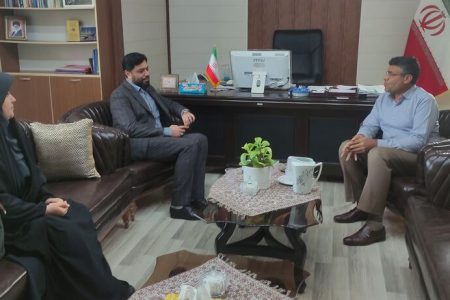 دیدار مدیرکل کانون قزوین با فرماندارشهرستان بویین زهرا