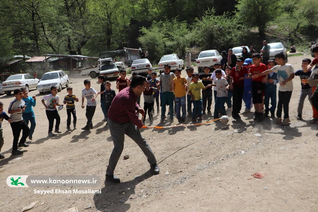 1285586 «زیارت»، میزبان نخستین اردوی کتابخانه سیار روستایی شهرستان گرگان