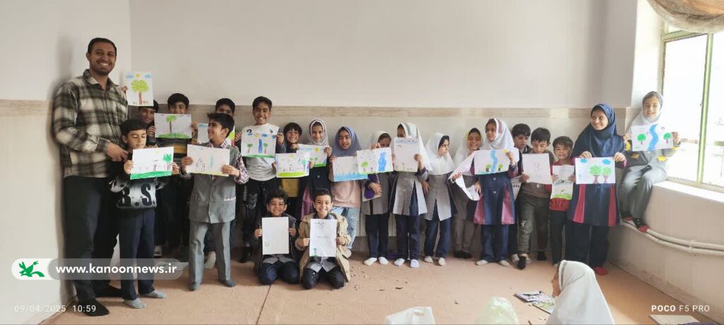 1285603-1 فعالیتهای فرهنگی-علمی مراکز کانون همدان در هفته سوم فروردین