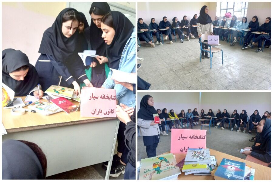 1286968 کانونیاران مرکز شماره یک کانون پارسآباد با قصهگویی فرهنگ مطالعه را گسترش میدهند