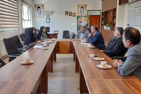 جلسه هماهنگی طرح نماد بین کانون و آموزش و پرورش ناحیه 2 برگزار شد