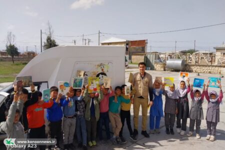 آغاز فعالیت‌های حضوری کتابخانه‌ی سیار روستایی گمیشان