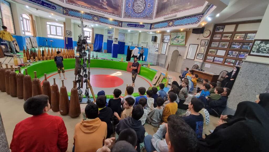 آشنایی کودکان و نوجوانان البرزی با «زورخانه» و «فرهنگ پهلوانی»