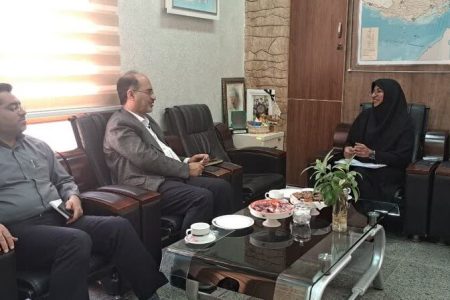 دیدار و گفتگو دستیار ارشد استاندار هرمزگان با مدیر کل کانون استان