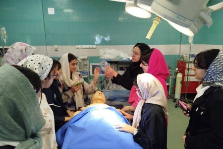 اعضای نوجوان دختر مرکز شماره سه ساری اردوی علمی رفتند