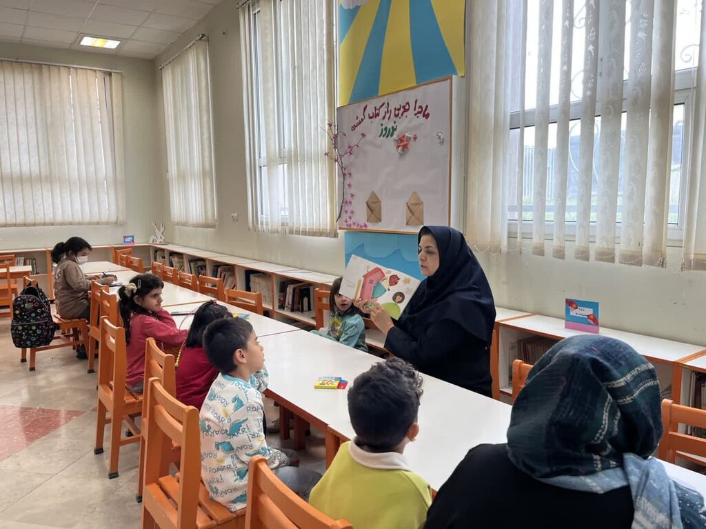 نونهالان مرکز فرهنگی شماره ۷ مشهد روز سعدی را گرامی داشتند