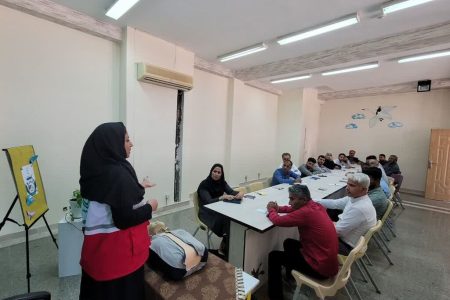 کارگاه آموزشی CPR در مجتمع آفرینش بندرعباس برگزارشد