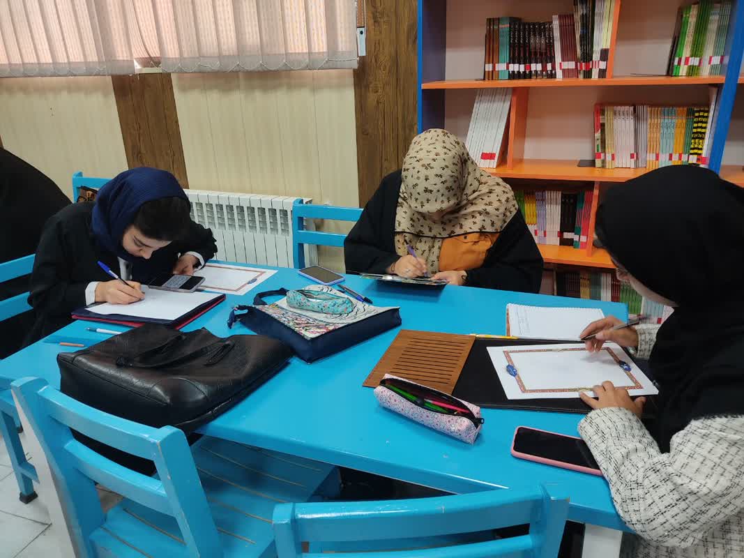 رویداد خوشنویسی اعضای نوجوان کانون استان مرکزی