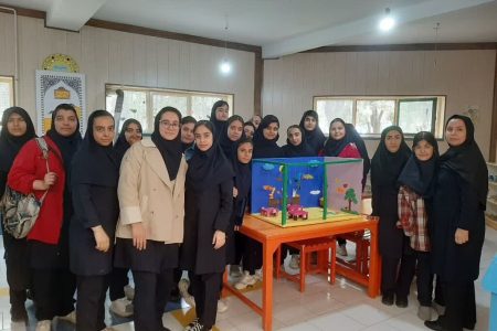 آموزش فضا سازی برای نوجوانان در کانون استان مرکزی