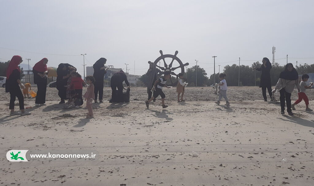 1291277-1 اعضا کانون ساحل عسلویه را پاکسازی کردند