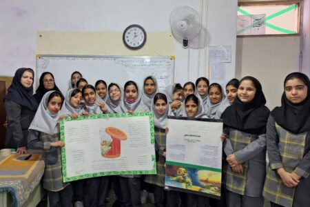 مربیان کانون پرورش فکری سیستان و بلوچستان پیام‌آوران سلامت و هوای پاک شدند