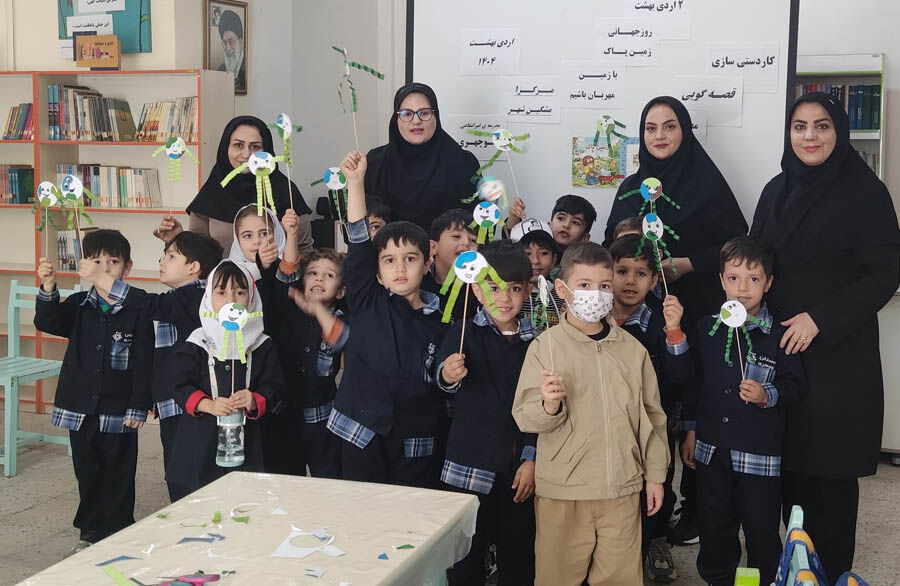 مراکز کانون استان اردبیل هفته زمین پاک را گرامی داشتند