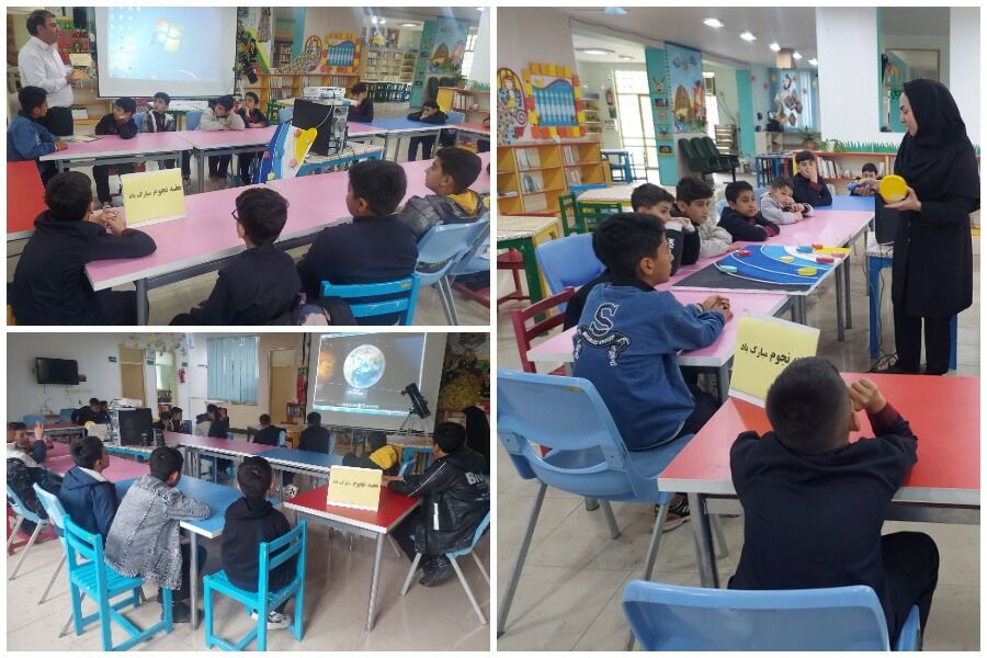 1292697-1 گرامیداشت هفته نجوم در مرکز شماره یک کانون پارسآباد و گرمی