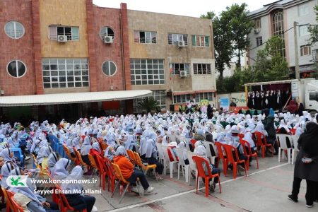 جشن بزرگ دهه کرامت در مدرسه هاجر گرگان برگزار شد