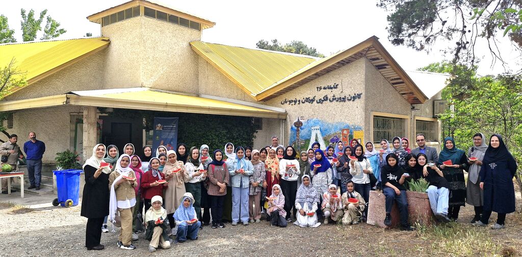 1293992 حضور ۱۰۰ کانونیار در اردوی استان تهران