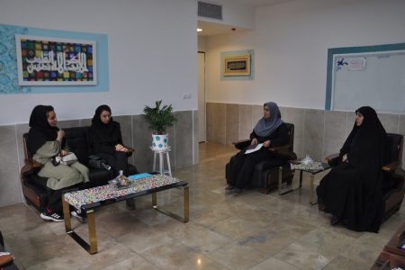 دیدار نمایندگان آسایشگاه کهریزک با مدیرکل کانون البرز