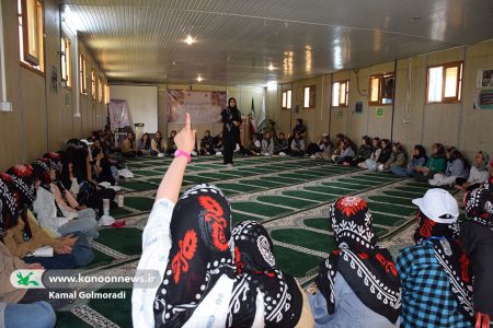 حال خوش زندگی و ارتباط موثر، در اردوی کانون یاران لرستان