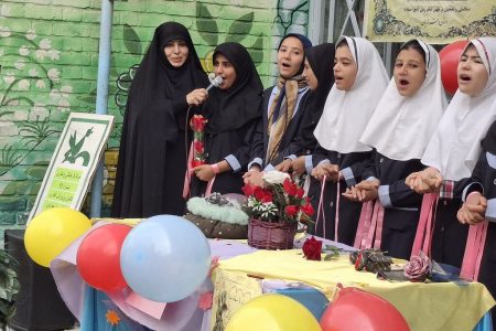 جشن مرکز ۱۷ کانون استان تهران برای جشن دختران دبستان ایمان