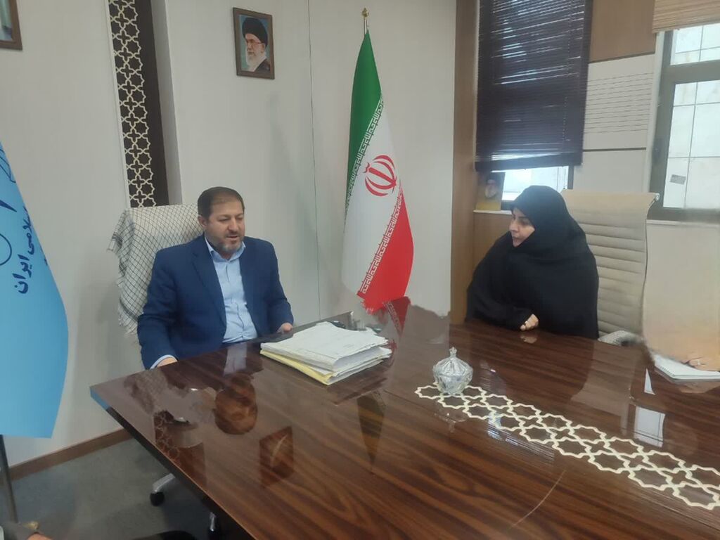 1295710 دیدار مدیرکل کانون استان بارئیس دادگستری استان