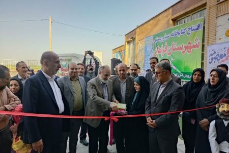 کتاب‌خانه کودکان روستاهای فراهان سیار است