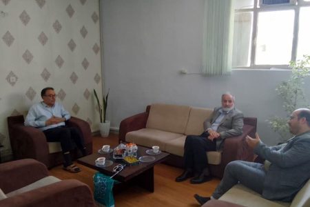 دیدار معاون تولید و مدیر کل کانون استان مرکزی با نماینده مجلس