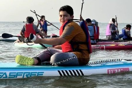 برگزیدگان مسابقات بین المللی لکوکاپ به دل امواج زدند