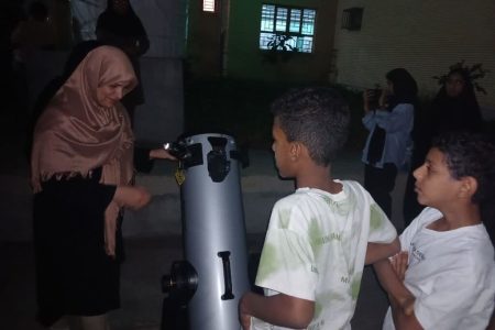 شب رصدی در مرکز فرهنگی هنری میناب