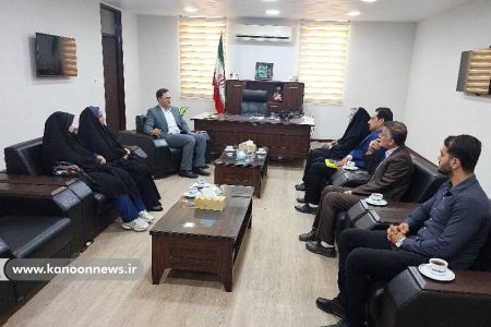 دیدار مدیرکل کانون استان بوشهر با فرماندار تنگستان