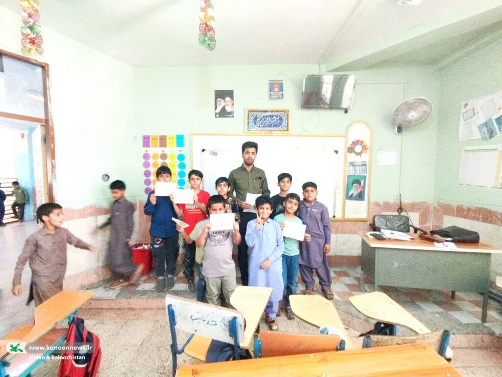 جشن میلاد امام رضا(ع) با رنگ هنر و لبخند کودکانه در کانون سیستان و بلوچستان