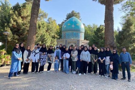 اعضای نوجوان هنرمند و ادیب کانون به اردوی باغرود رفتند