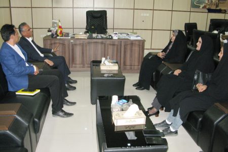 دیدار مدیرکل کانون استان بوشهر با فرماندار کنگان