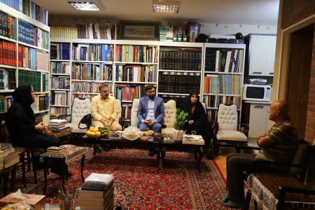 دیدار مدیرکل و کارکنان کانون پرورش فکری کودکان و نوجوانان استان قزوین با اعضای پیش‌کسوت کانون